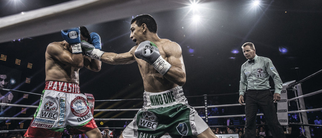 Le champion du monde français, Nordine Oubaali. 