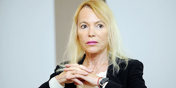 ©PHOTOPQR/L'EST REPUBLICAIN ; RENTREE LITTERAIRE - LIVRE SUR LA PLACE 2013 - 35EME EDITION. Nancy 14 septembre 2013. Laure ADLER. PHOTO Alexandre MARCHI.