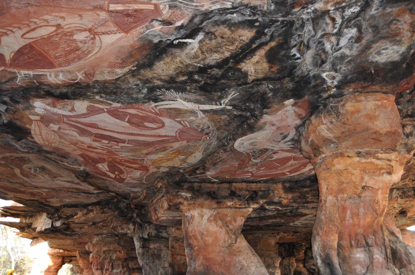 La grotte de Nawarla Gabarnmang (Australie)