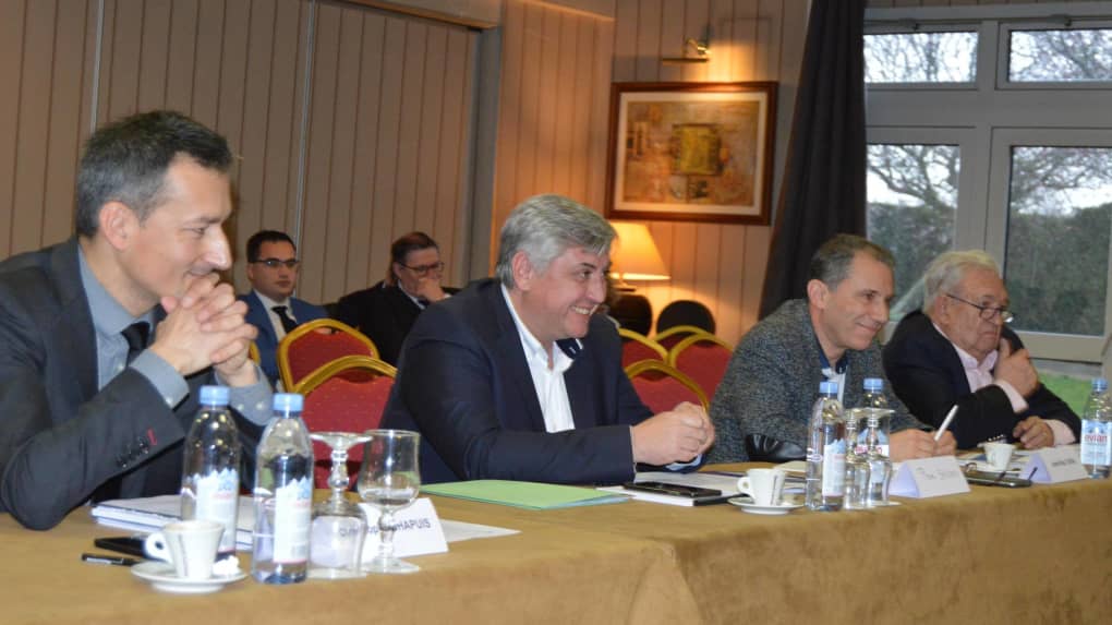 Christophe Chapuis, Pascal Brindeau, Jean-Paul Tapia et Gilles Devanlay."