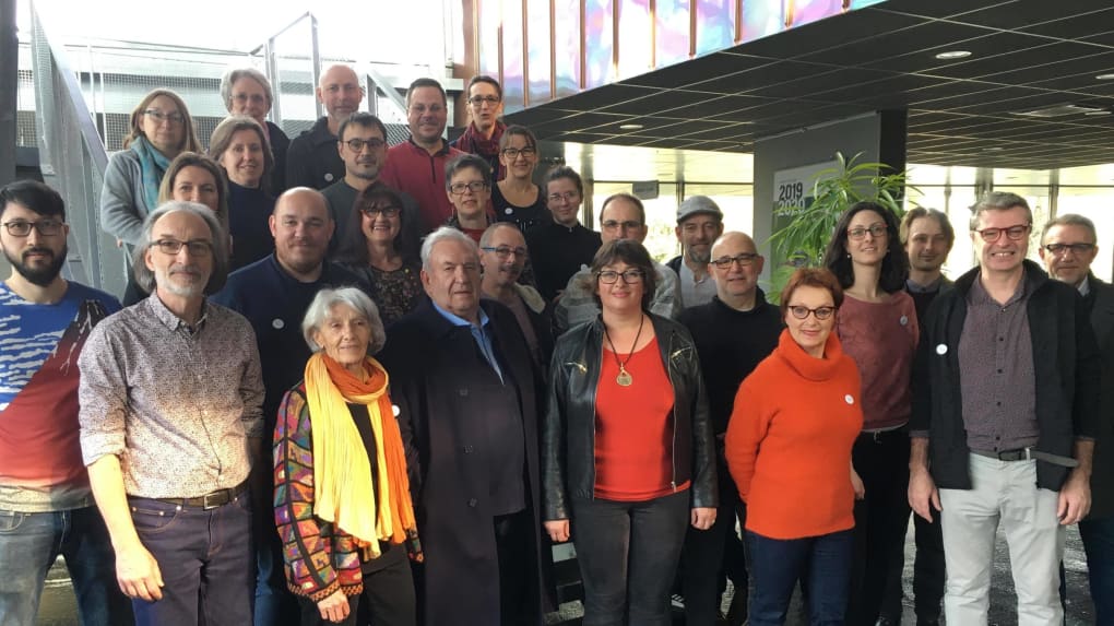 Une partie des membres de la liste « Vendômois naturellement ».