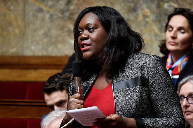 La députée Laetitia Avia, à l'Assemblée nationale, en 2018. © AFP