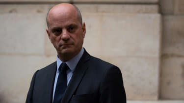 Le ministre de l'Education Jean-Michel Blanquer, le 17 octobre 2020 à Paris 