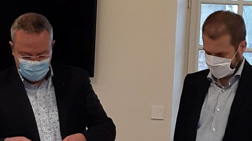 Laurent Brillard et Benoît Gardrat.