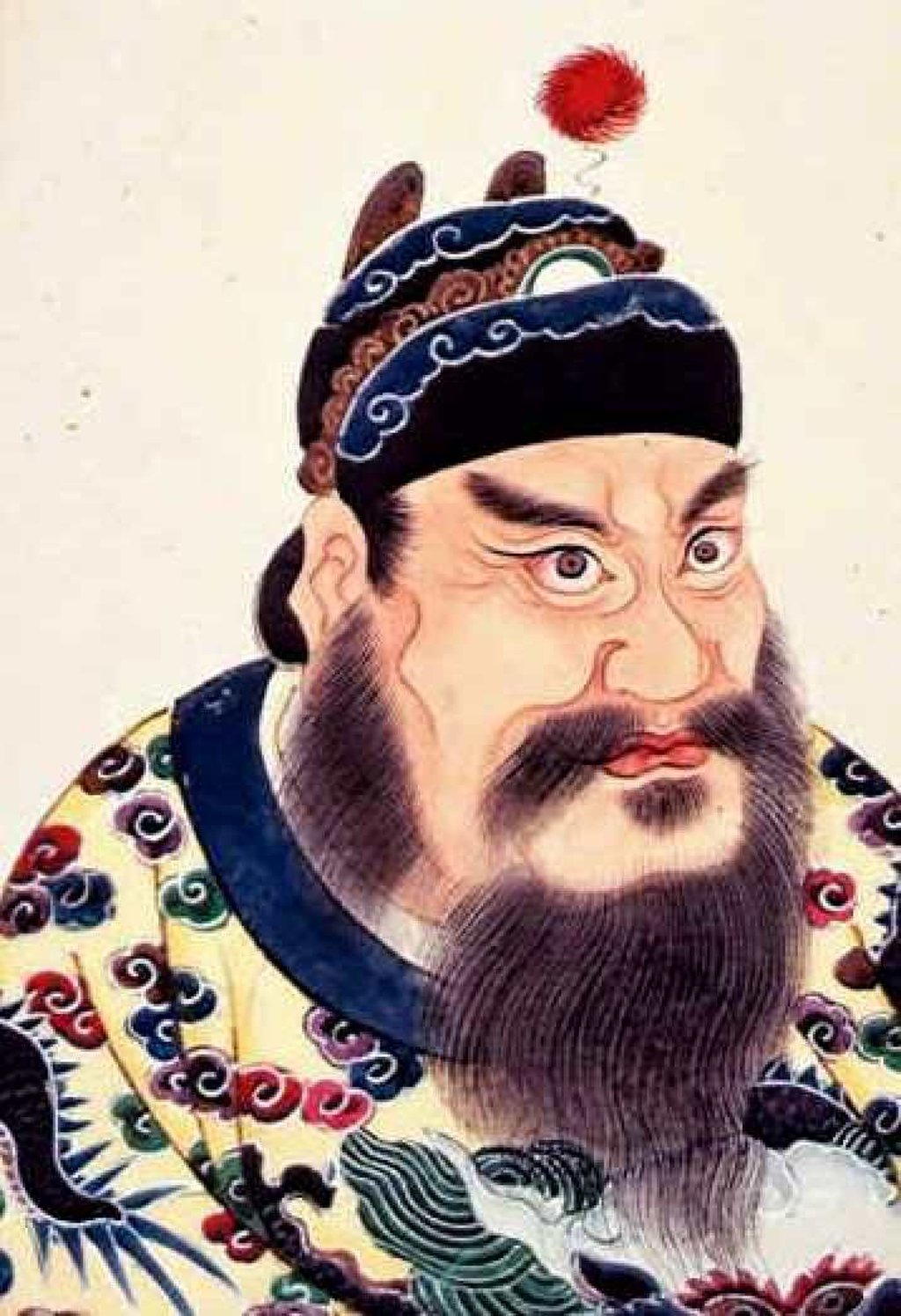 Un portrait de l'empereur chinois Qin Shi Huang par un artiste inconnu. Photo : Wikipédia